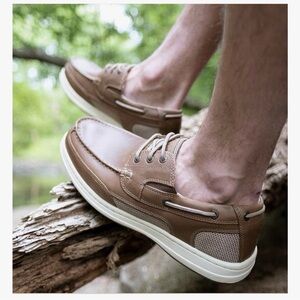 Dockers Men's Beacon Leather Casual Boat Shoes Size 12
